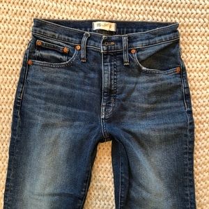 Madewell mid rise classic straight jean